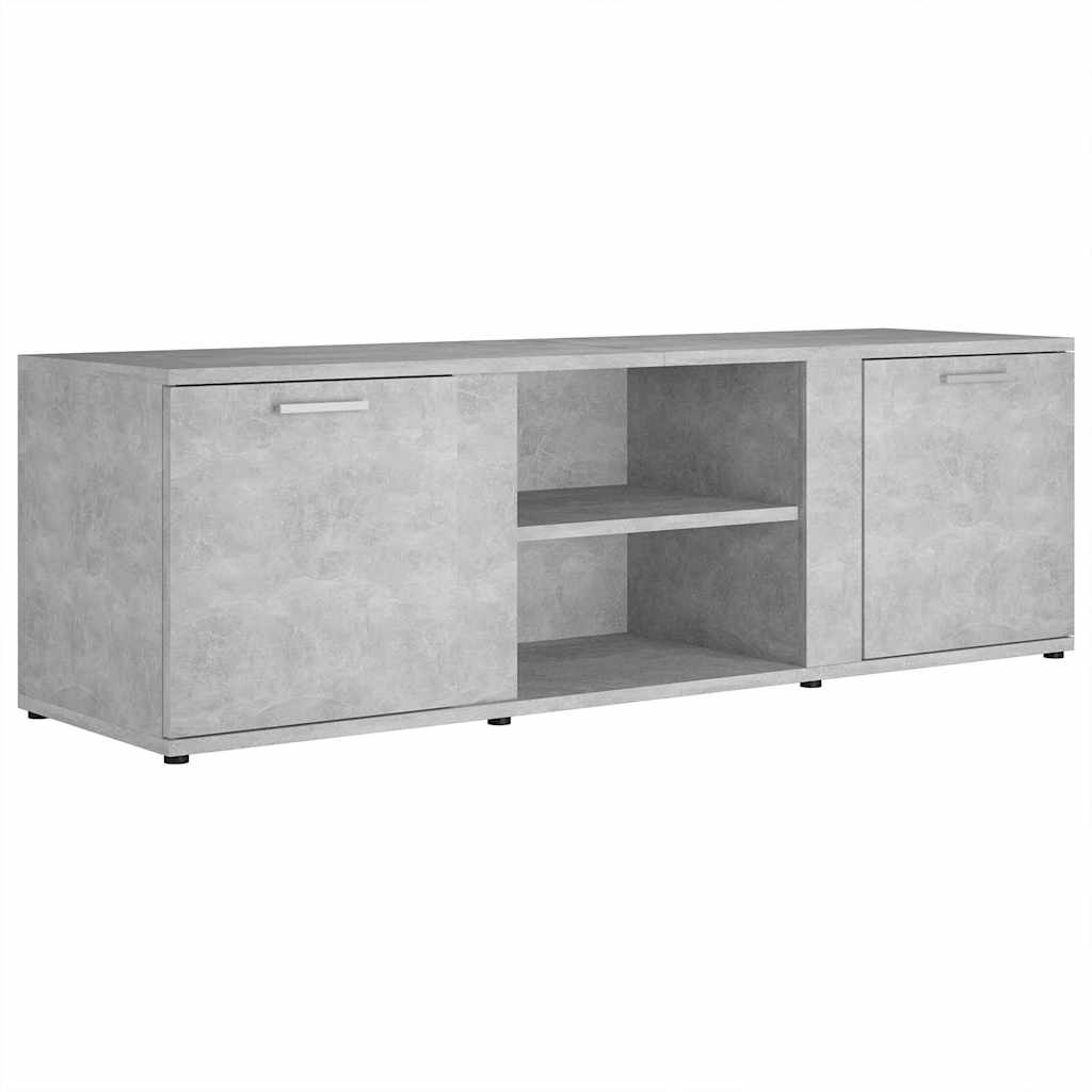 Vidaxl tv-meubel 120x34x37 cm bewerkt hout betongrijs