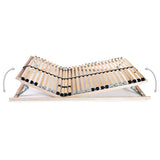 Vidaxl lattenbodems 2 st met 28 latten 7 zones 70x200 cm