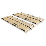 Vidaxl lattenbodems 2 st met 28 latten 7 zones 80x200 cm