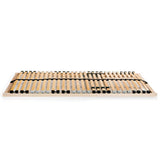 Vidaxl lattenbodems 2 st met 28 latten 7 zones 80x200 cm