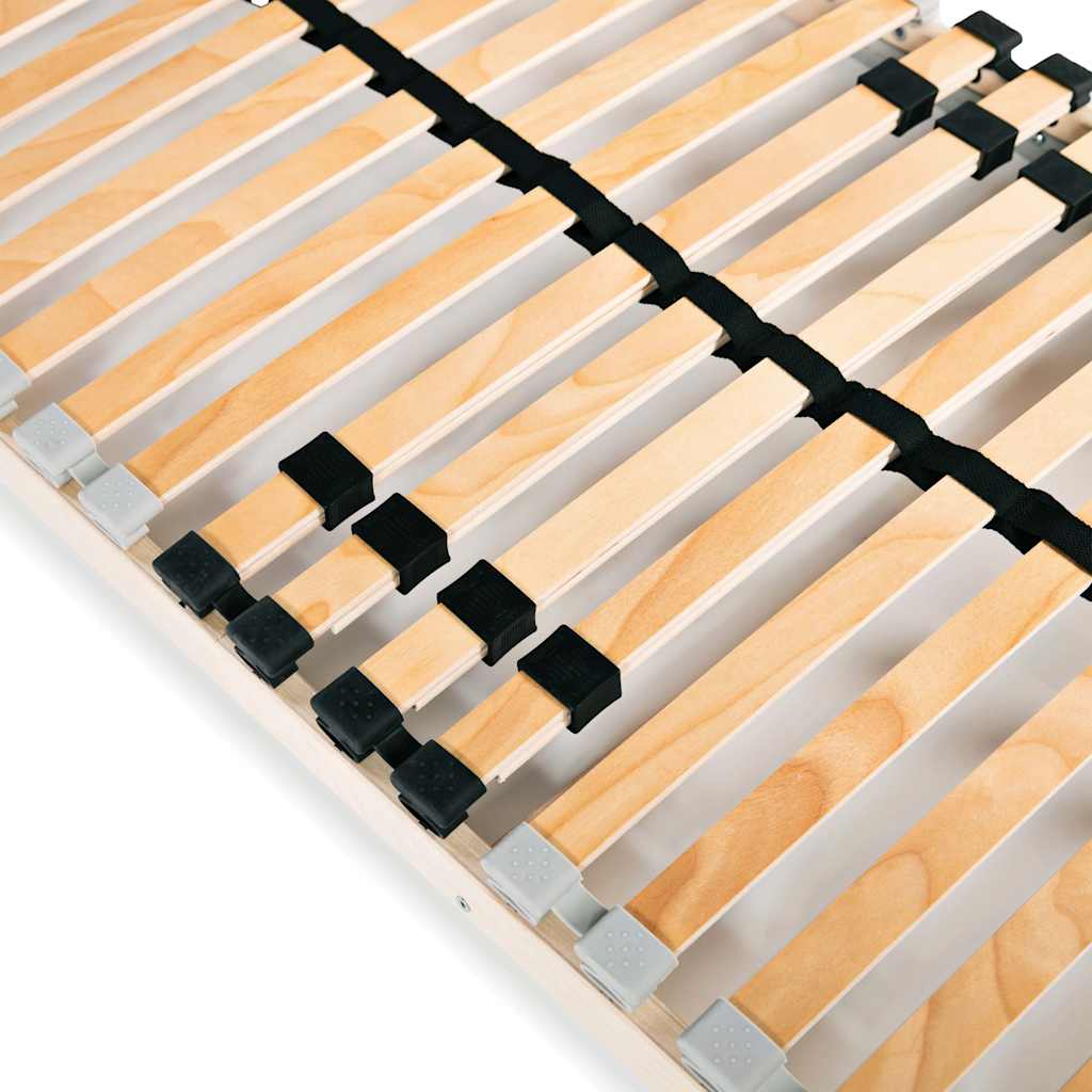 Vidaxl lattenbodems 2 st met 28 latten 7 zones 80x200 cm