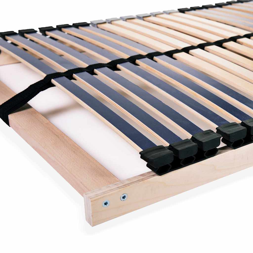 Vidaxl lattenbodems 2 st met 42 latten 7 zones 90x200 cm