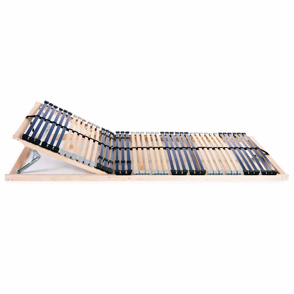 Vidaxl lattenbodems 2 st met 42 latten 7 zones 90x200 cm