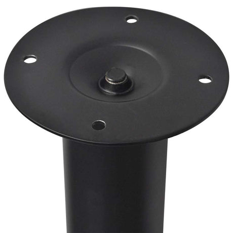 Vidaxl tafelpoten telescopisch 4 st 710-1100 mm zwart