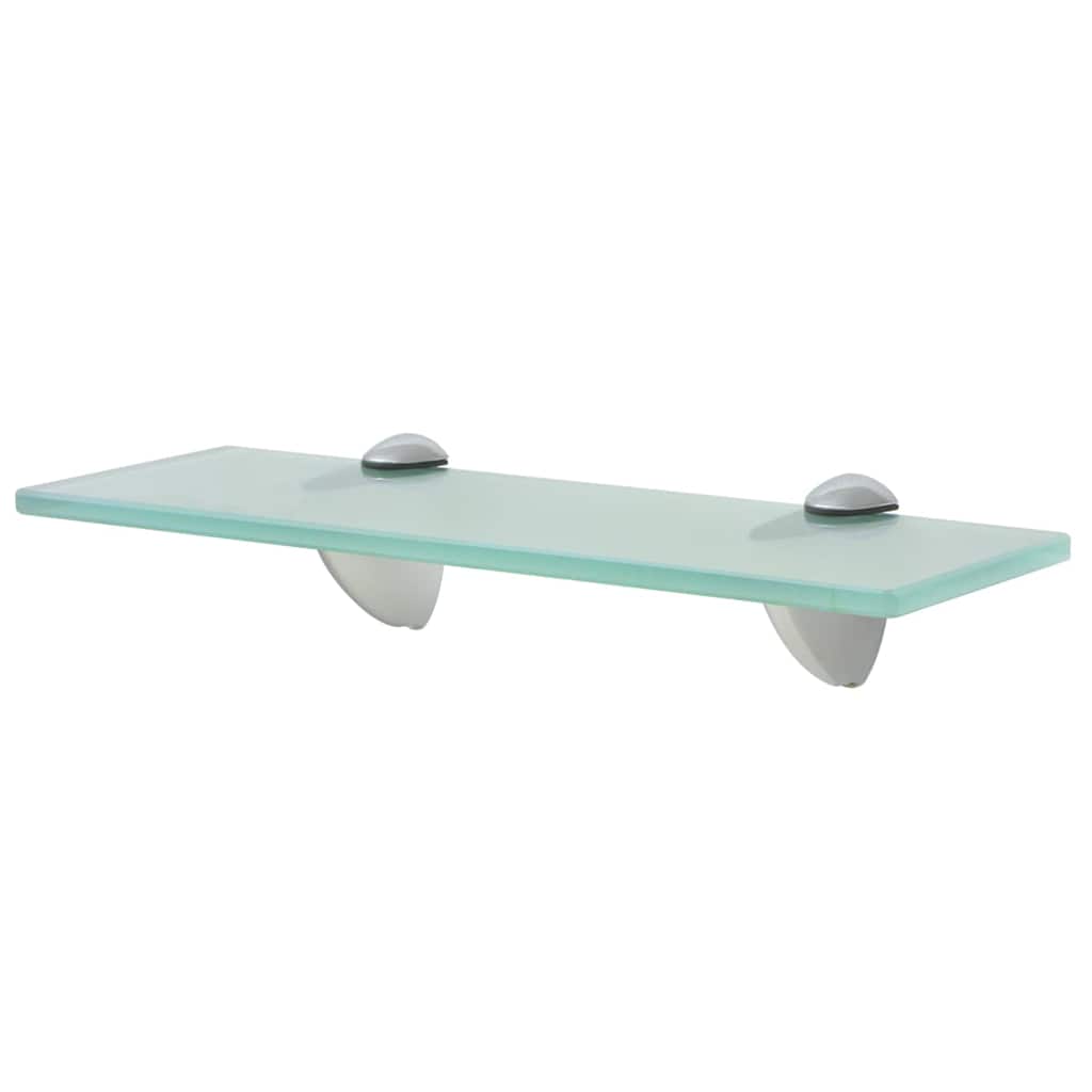 Vidaxl schappen zwevend 2 st 30x10 cm 8 mm glas