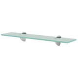 Vidaxl schappen zwevend 2 st 50x10 cm 8 mm glas