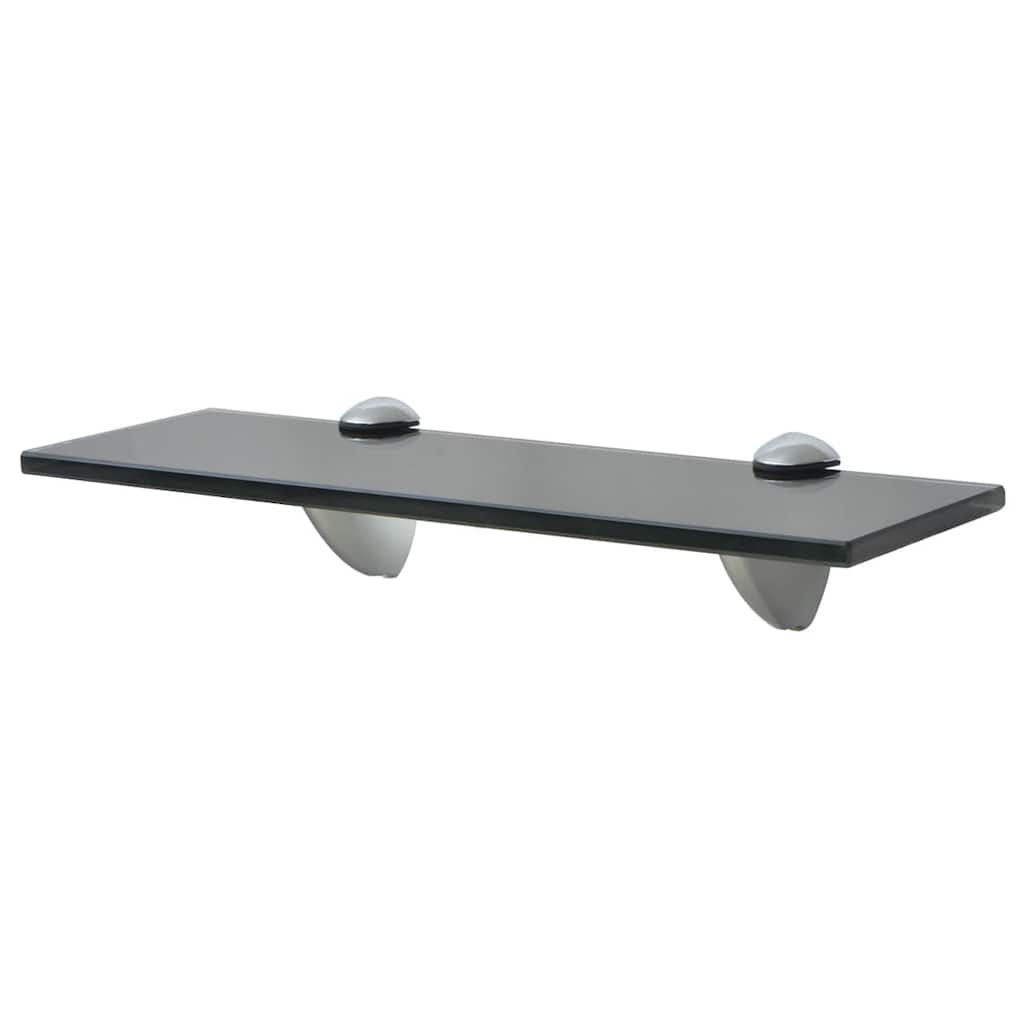 Vidaxl schappen zwevend 2 st 30x10 cm 8 mm glas