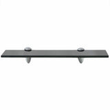 Vidaxl schappen zwevend 2 st 40x10 cm 8 mm glas
