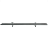 Vidaxl schappen zwevend 2 st 60x10 cm 8 mm glas
