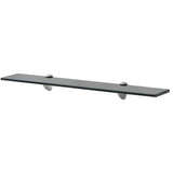 Vidaxl schappen zwevend 2 st 70x10 cm 8 mm glas