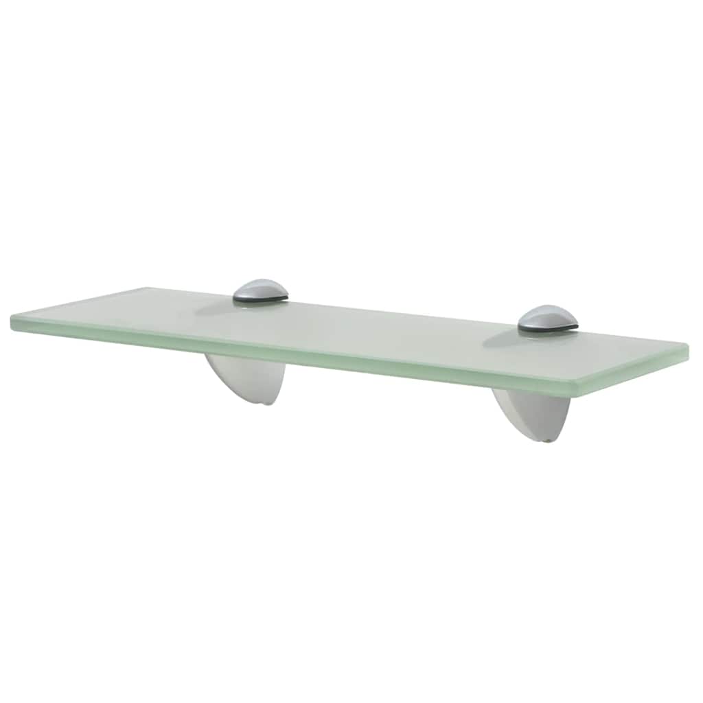 Vidaxl schappen zwevend 2 st 30x10 cm 8 mm glas
