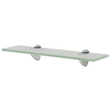 Vidaxl schappen zwevend 2 st 40x10 cm 8 mm glas