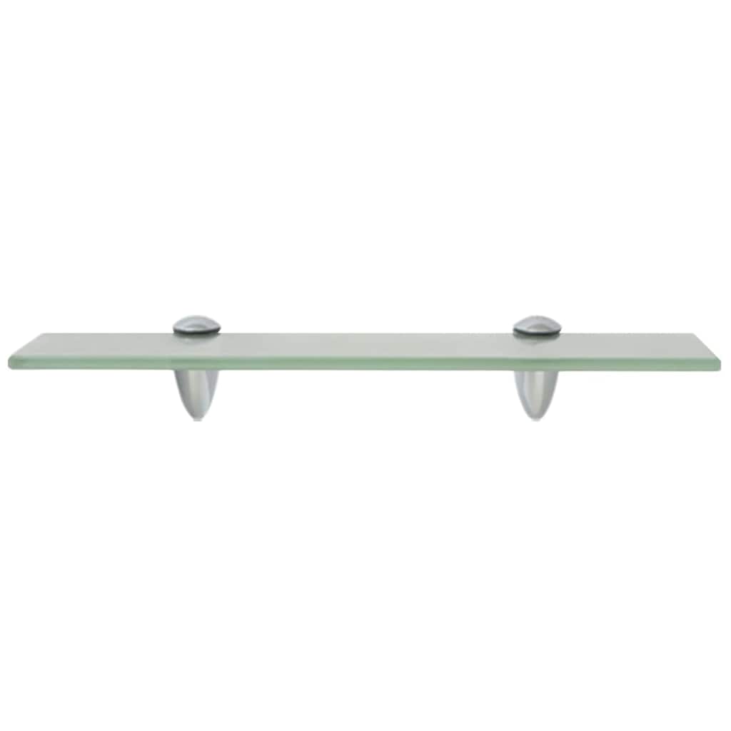 Vidaxl schappen zwevend 2 st 40x10 cm 8 mm glas
