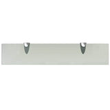 Vidaxl schappen zwevend 2 st 50x10 cm 8 mm glas