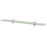 Vidaxl schappen zwevend 2 st 70x10 cm 8 mm glas
