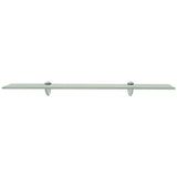 Vidaxl schappen zwevend 2 st 70x10 cm 8 mm glas