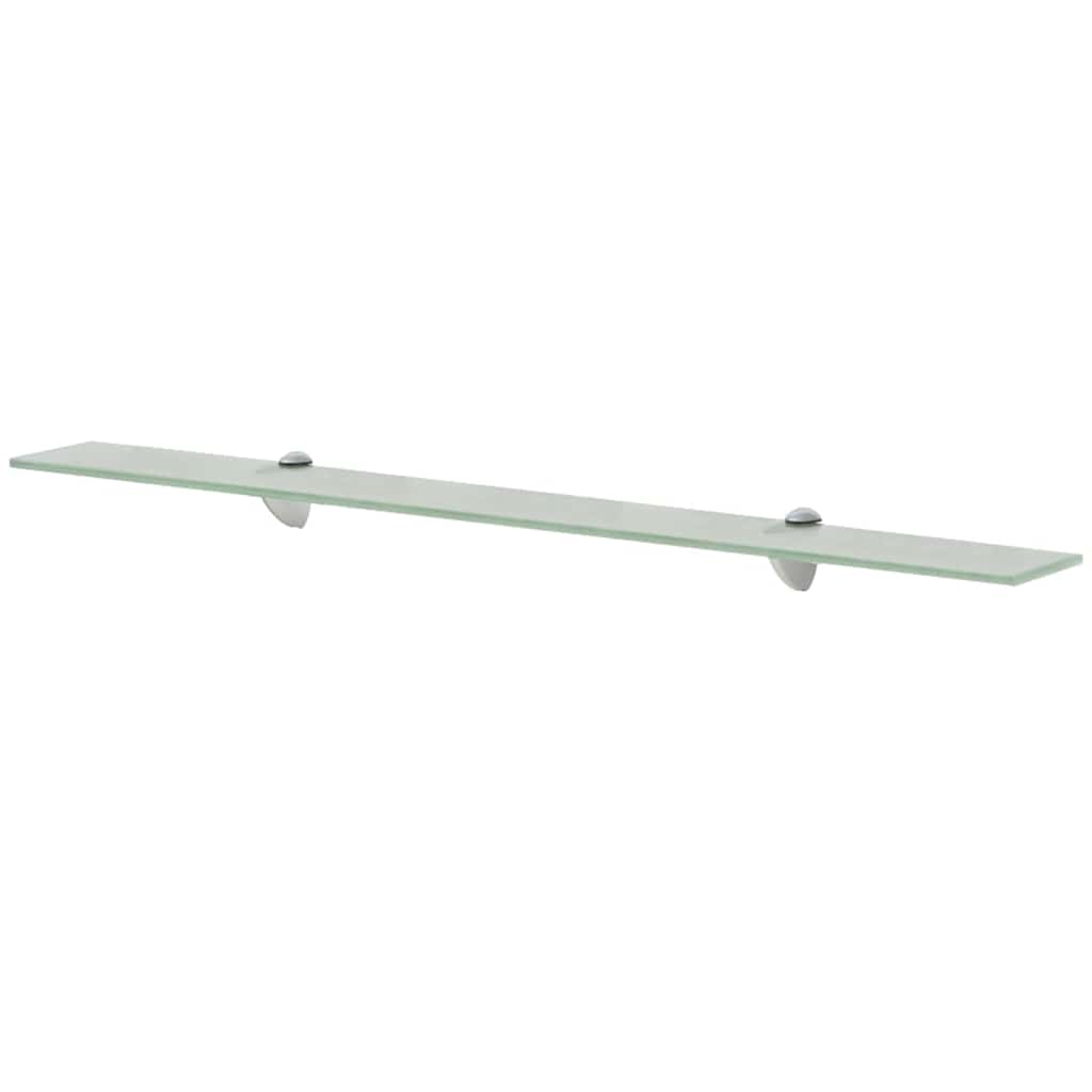 Vidaxl schappen zwevend 2 st 90x10 cm 8 mm glas