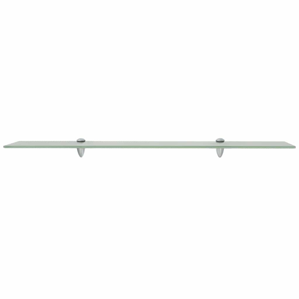 Vidaxl schappen zwevend 2 st 90x10 cm 8 mm glas
