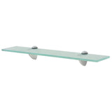 Vidaxl schappen zwevend 2 st 50x20 cm 8 mm glas