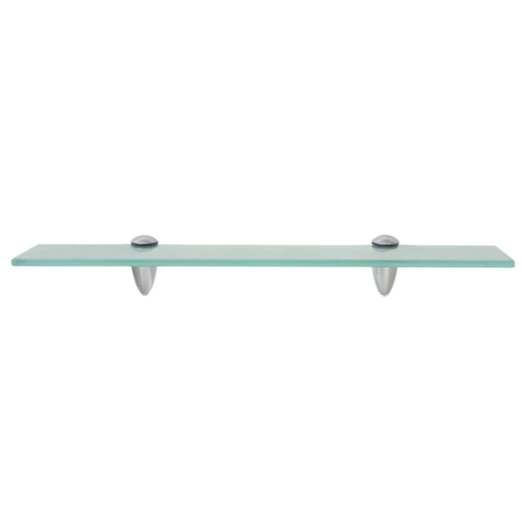 Vidaxl schappen zwevend 2 st 50x20 cm 8 mm glas