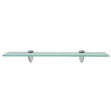 Vidaxl schappen zwevend 2 st 50x20 cm 8 mm glas