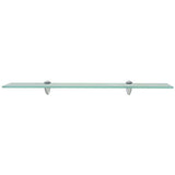 Vidaxl schappen zwevend 2 st 70x20 cm 8 mm glas
