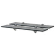 Vidaxl schappen zwevend 2 st 50x20 cm 8 mm glas