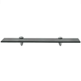 Vidaxl schappen zwevend 2 st 50x20 cm 8 mm glas