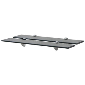 Vidaxl schappen zwevend 2 st 60x20 cm 8 mm glas