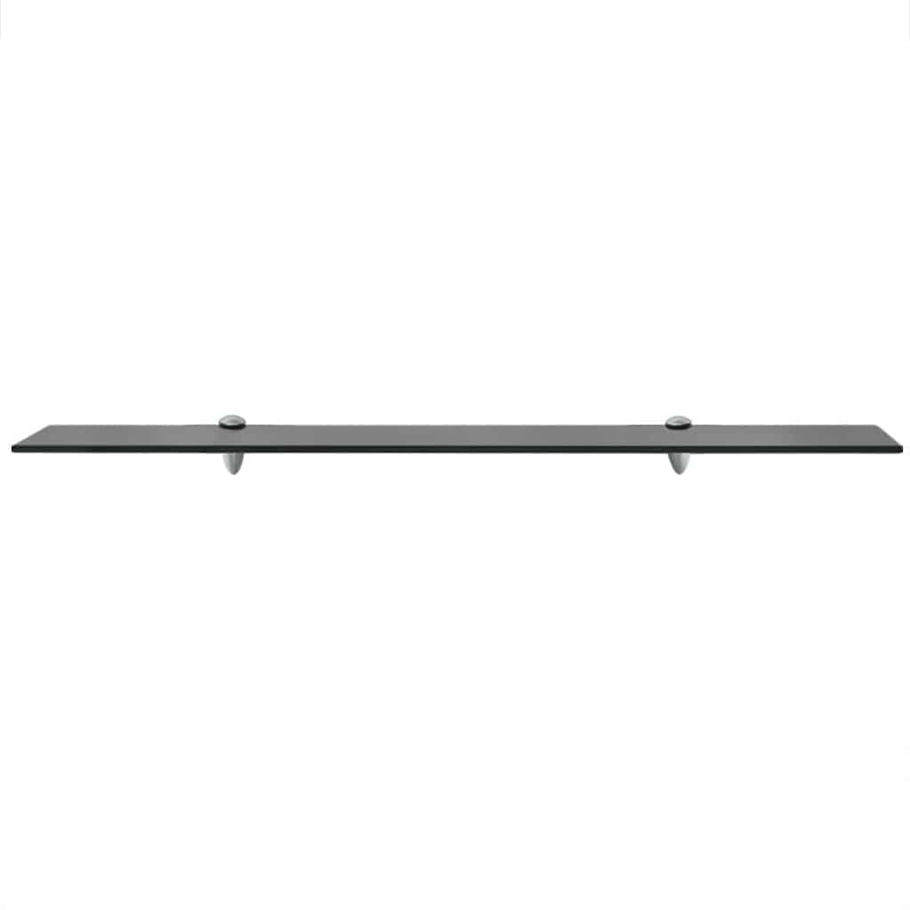 Vidaxl schappen zwevend 2 st 90x20 cm 8 mm glas