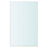 Vidaxl schappen 2 st 20x12 cm glas transparant