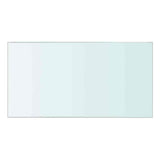 Vidaxl schappen 2 st 30x12 cm glas transparant
