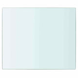 Vidaxl schappen 2 st 30x20 cm glas transparant