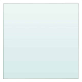 Vidaxl schappen 2 st 30x25 cm glas transparant