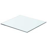 Vidaxl schappen 2 st 40x30 cm glas transparant