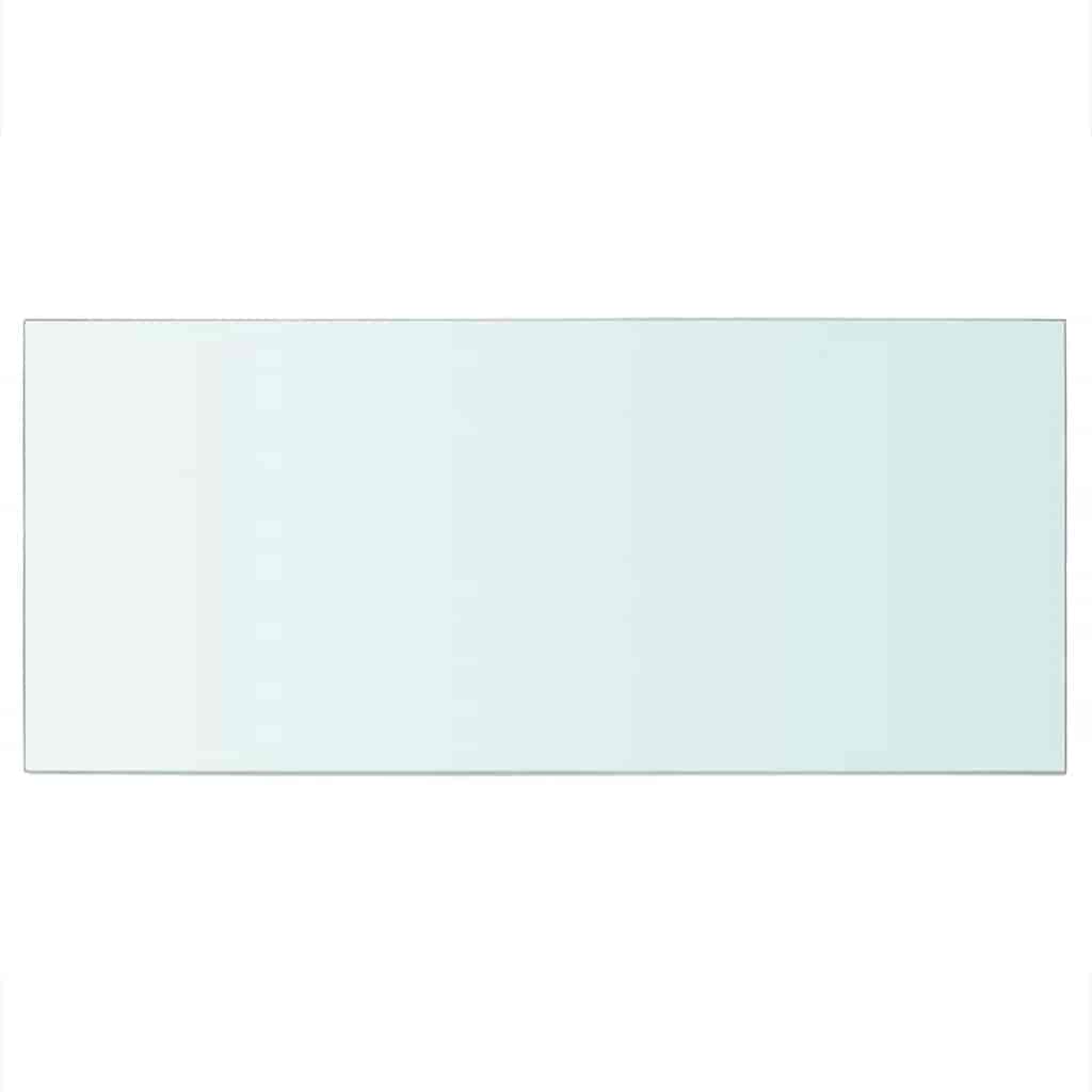 Vidaxl schappen 2 st 50x25 cm glas transparant