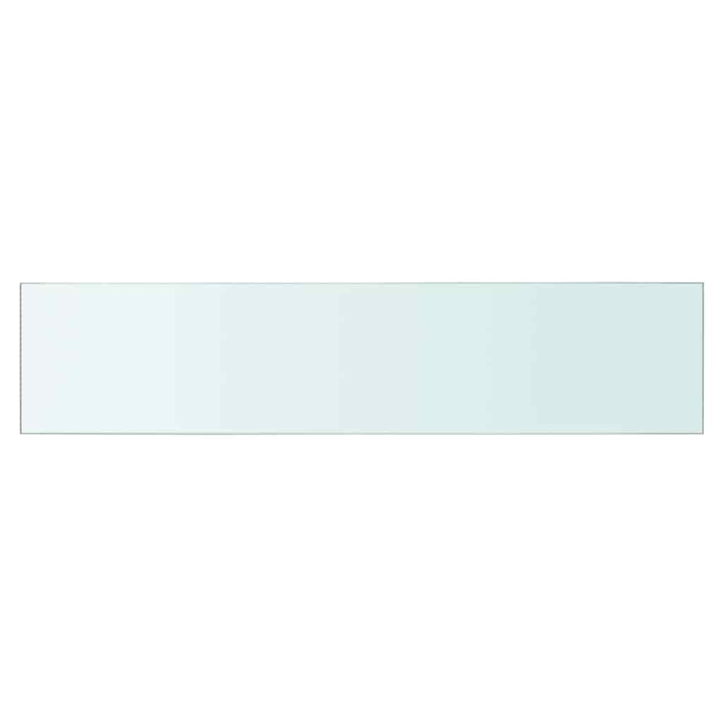 Vidaxl schappen 2 st 60x12 cm glas transparant