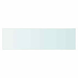 Vidaxl schappen 2 st 70x20 cm glas transparant