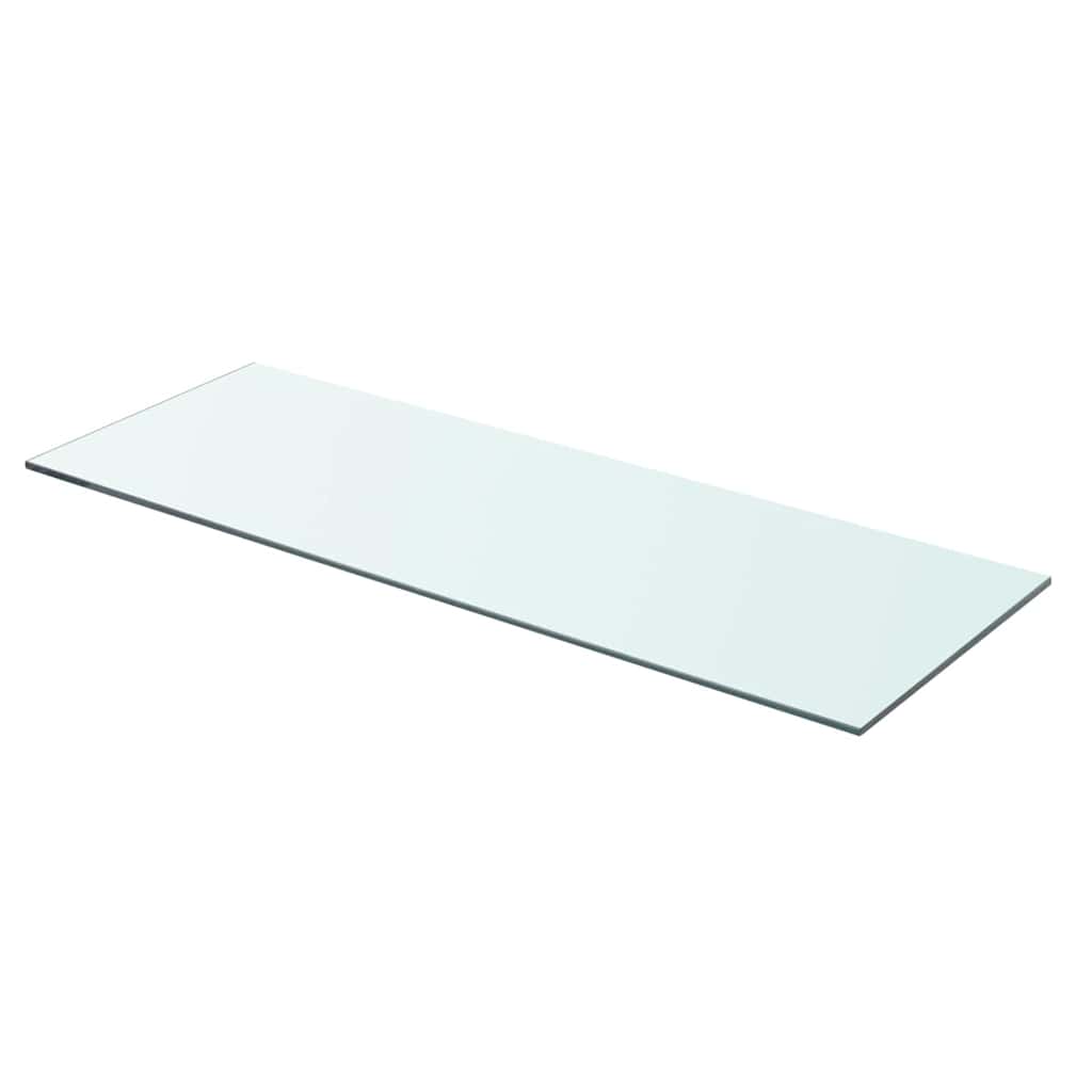 Vidaxl schappen 2 st 70x25 cm glas transparant