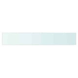 Vidaxl schappen 2 st 90x15 cm glas transparant