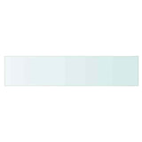 Vidaxl schappen 2 st 90x20 cm glas transparant
