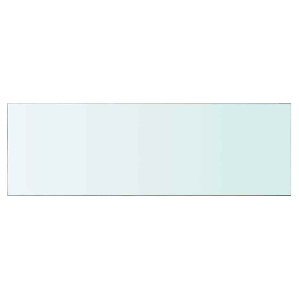 Vidaxl schappen 2 st 90x30 cm glas transparant