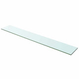 Vidaxl schappen 2 st 100x15 cm glas transparant