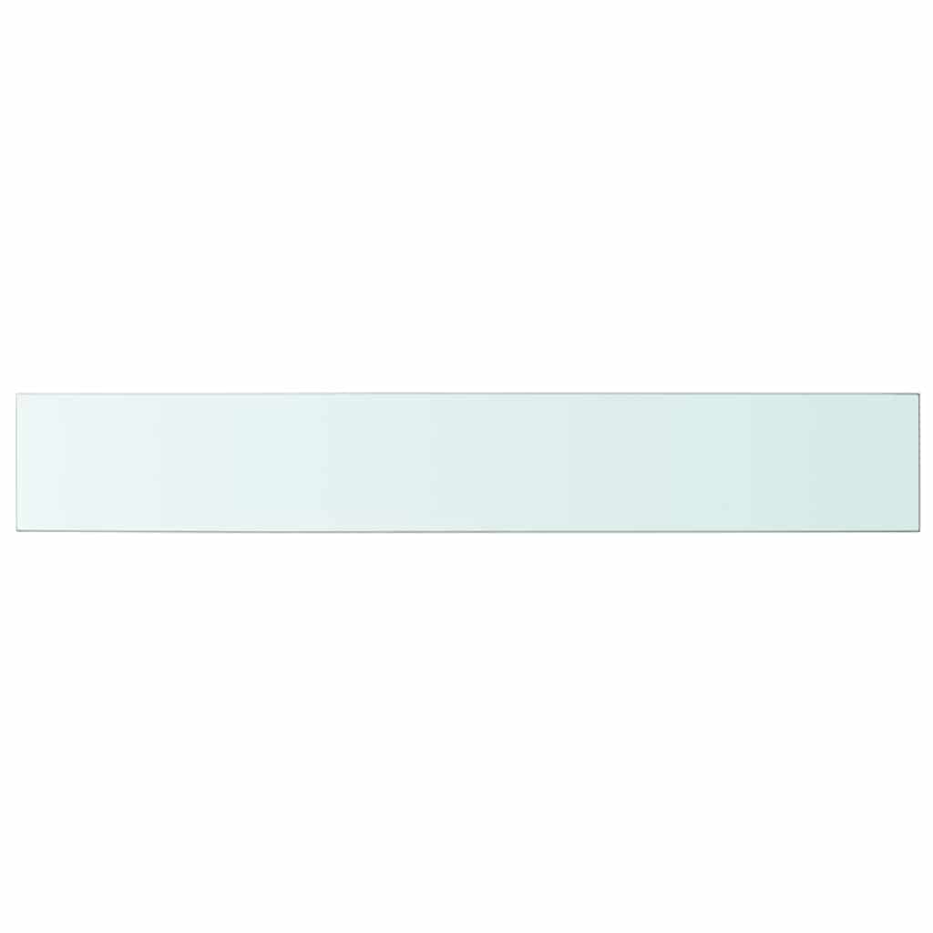 Vidaxl schappen 2 st 100x15 cm glas transparant
