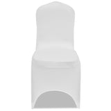 Las cubiertas de asiento de Vidaxl estiran 30 st white