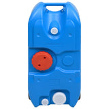 VidaXL Water tank on wheels 40 L blue