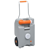 Vidaxl Water tank on wheels 25 l gray