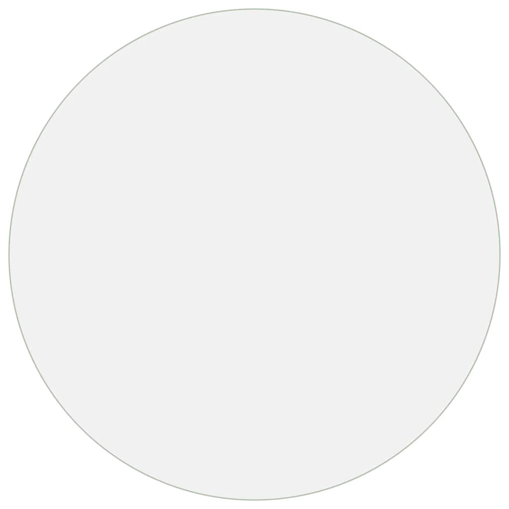 Vidaxl tafelbeschermer ø70 cm 1,6 mm pvc transparant
