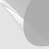 Vidaxl tafelbeschermer ø70 cm 1,6 mm pvc transparant