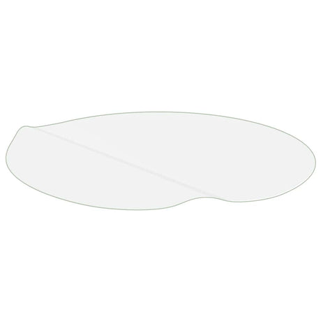 Vidaxl tafelbeschermer ø70 cm 1,6 mm pvc transparant